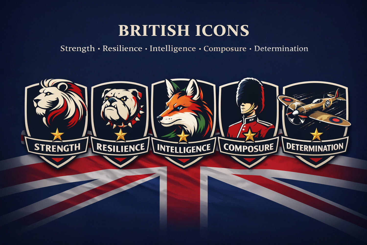 🇬🇧 BRITISH ICONS COLLECTION