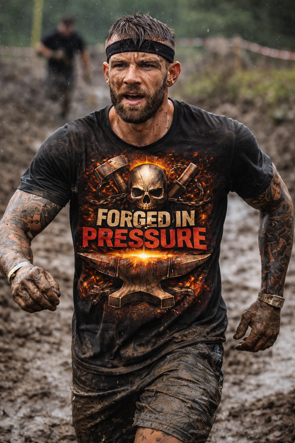 Relentless Warrior - Forged In Pressure - Unisex t-shirt
