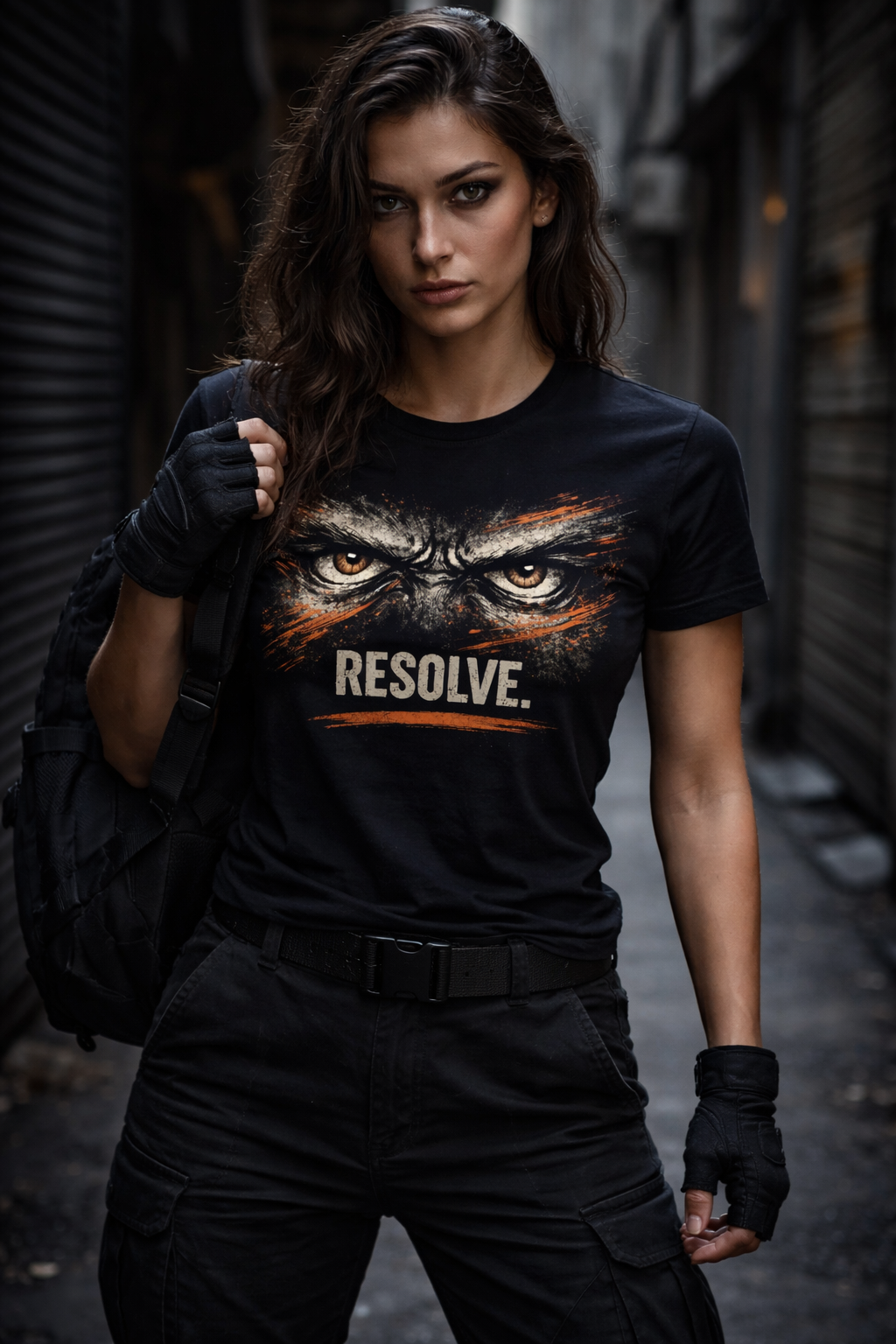 RESOLVE. Graphic T-Shirt – Strong Minimalist Statement Tee