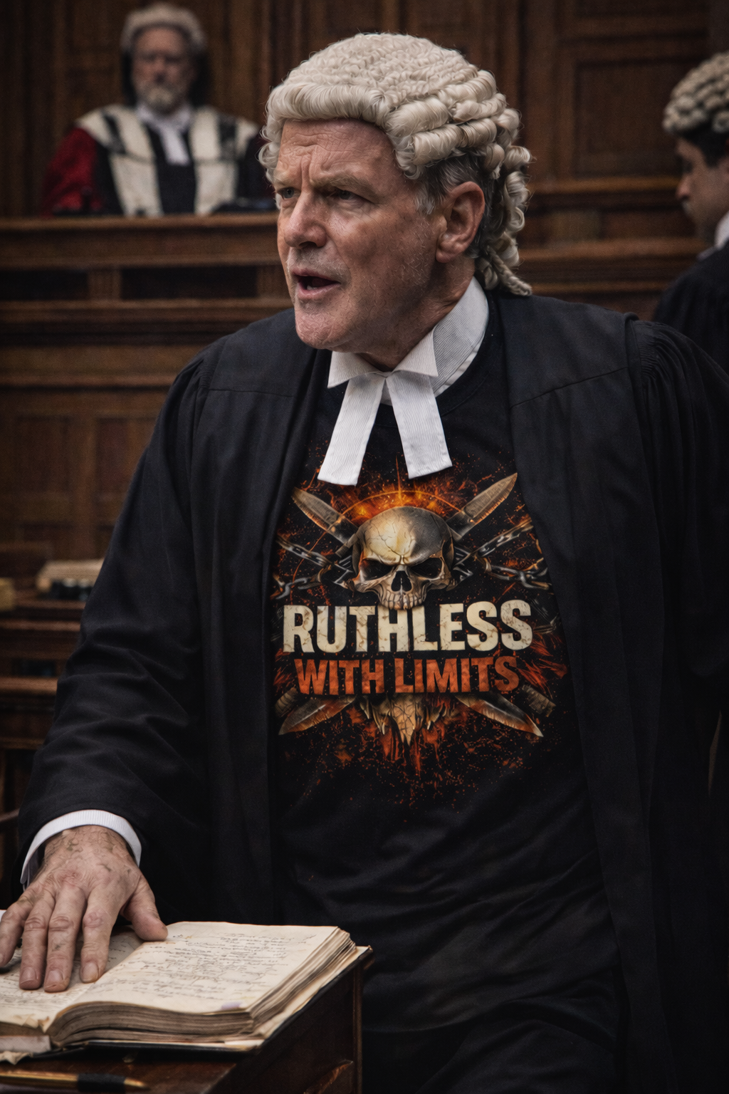 Relentless Warrior - Ruthless With Limits - Unisex t-shirt