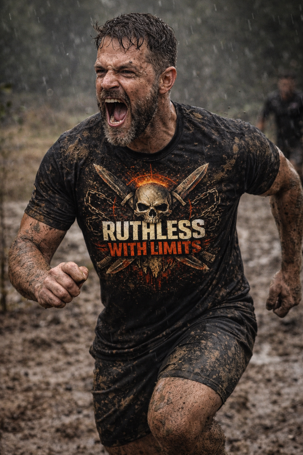 Relentless Warrior - Ruthless With Limits - Unisex t-shirt