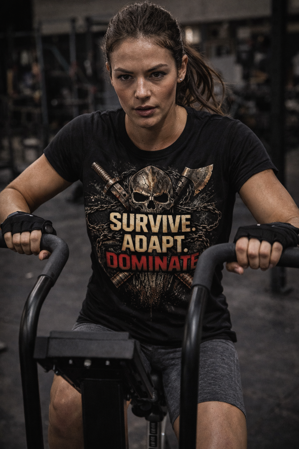 Relentless Warrior - Survive. Adapt. Dominate. - Unisex t-shirt