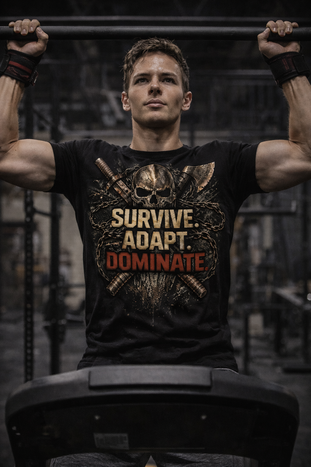 Relentless Warrior - Survive. Adapt. Dominate. - Unisex t-shirt