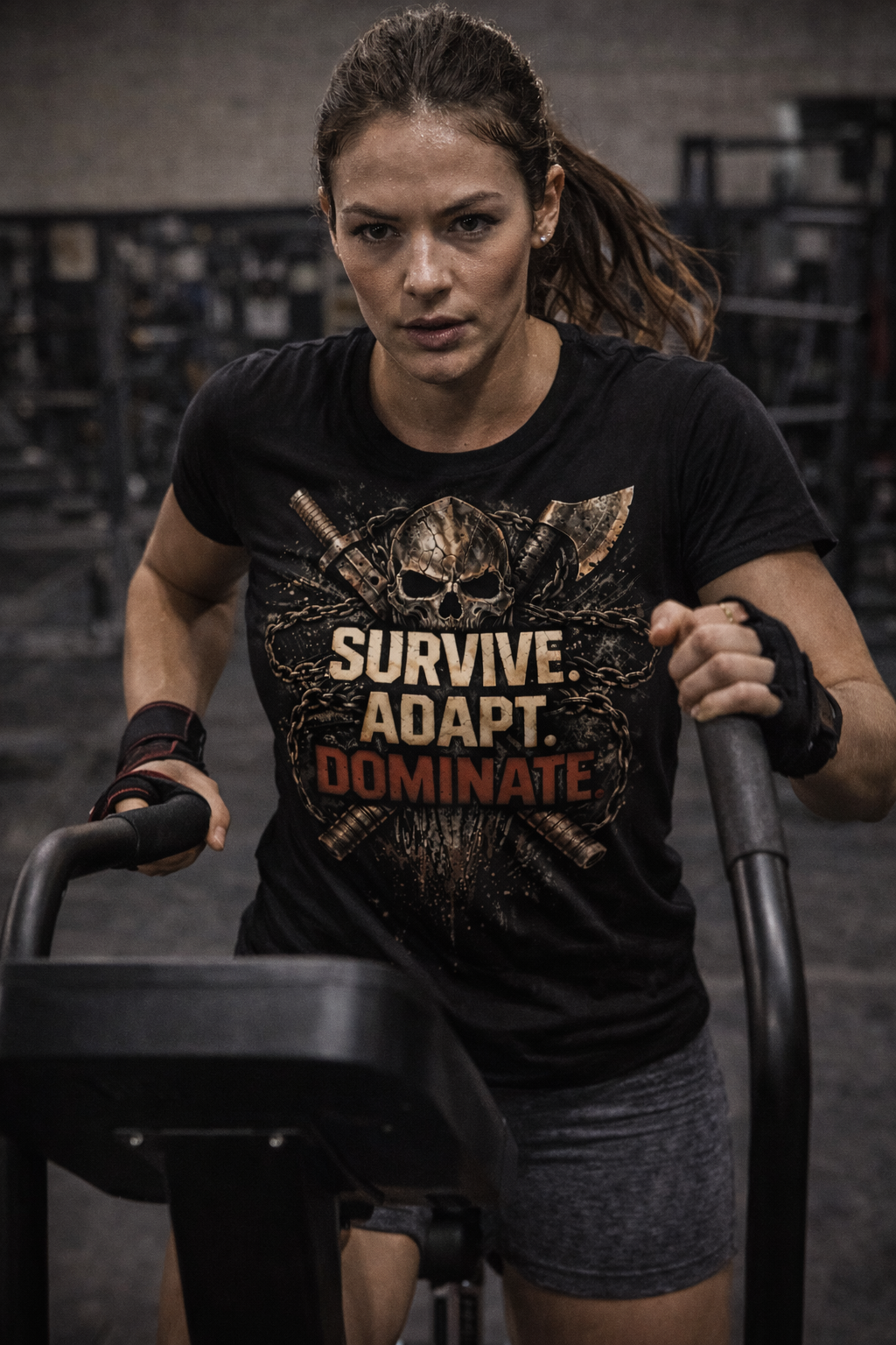Relentless Warrior - Survive. Adapt. Dominate. - Unisex t-shirt