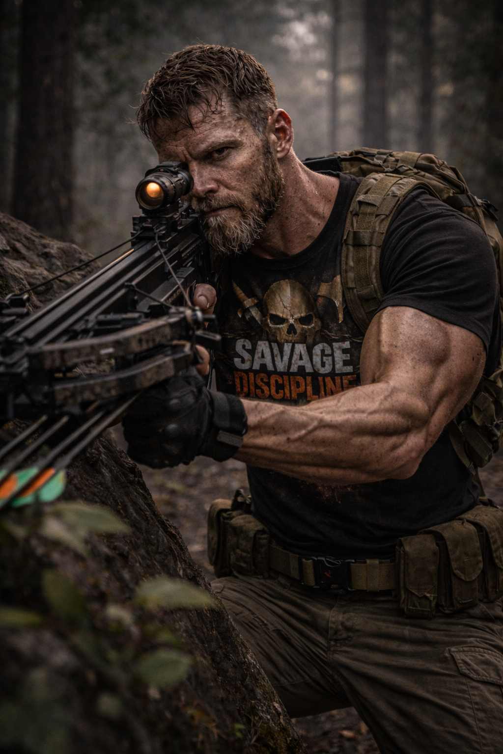 Relentless Warrior - Savage Discipline - Unisex t-shirt