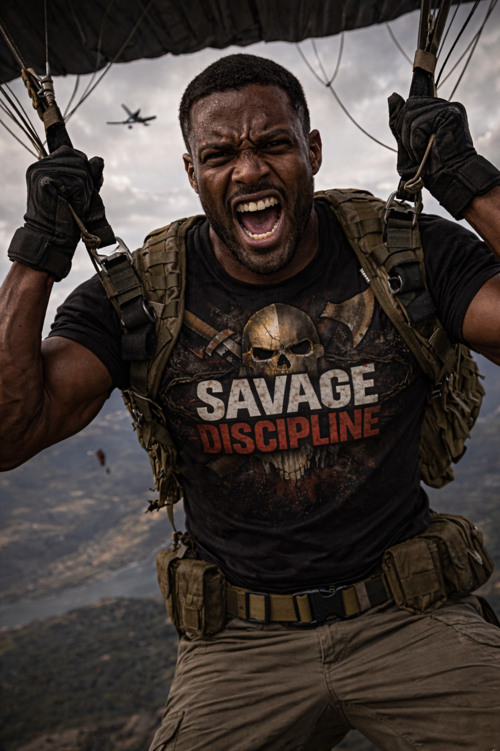 Relentless Warrior - Savage Discipline - Unisex t-shirt