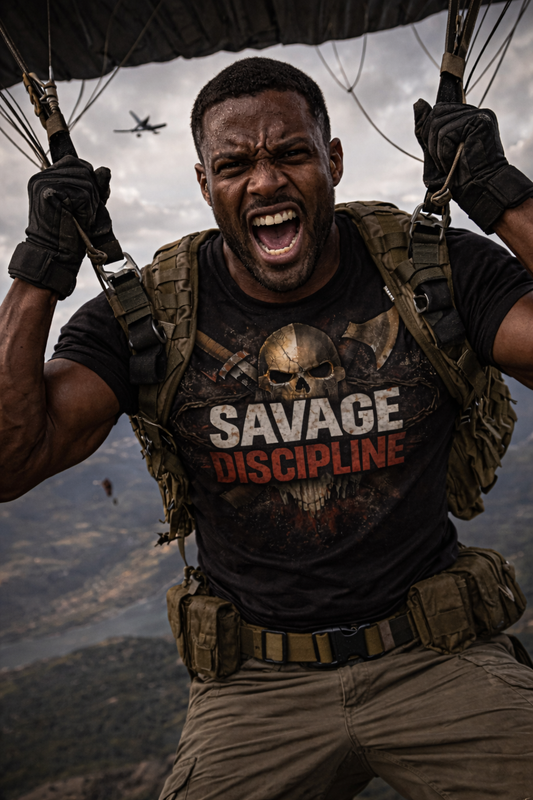 Relentless Warrior - Savage Discipline - Unisex t-shirt