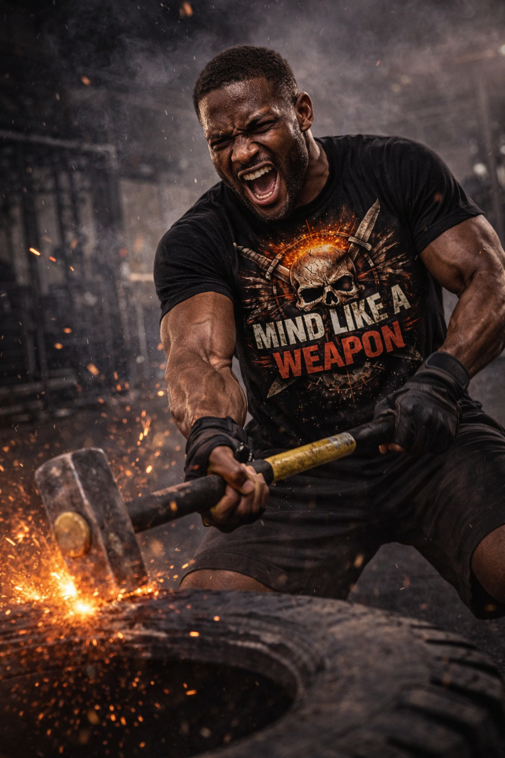 Relentless Warrior - Mind Like A Weapon - Unisex t-shirt