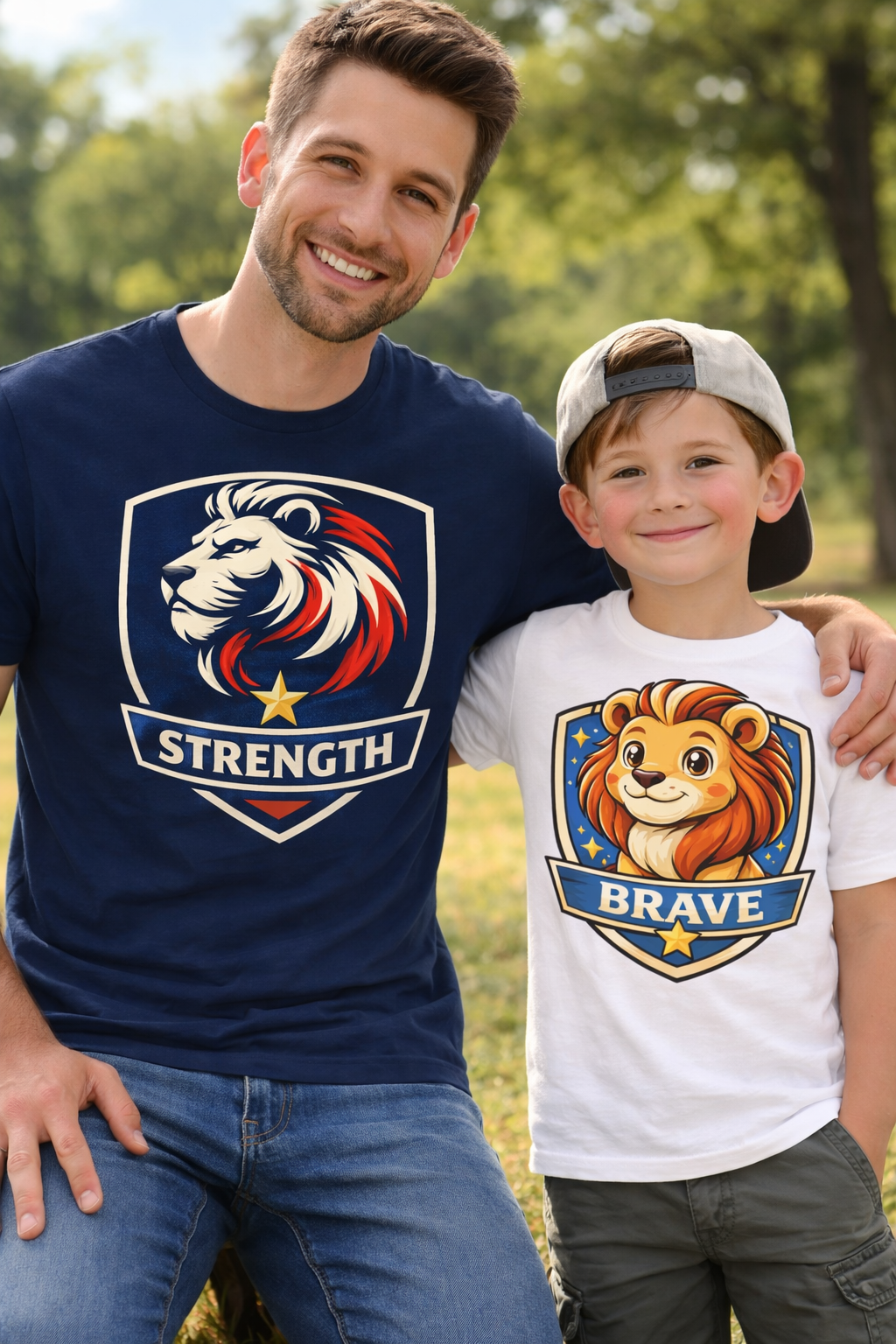 British Icons - Lion - Strength - Unisex t-shirt