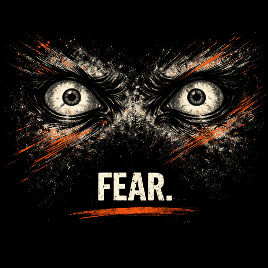 FEAR. Graphic T-Shirt – Intense Eye Statement Shirt