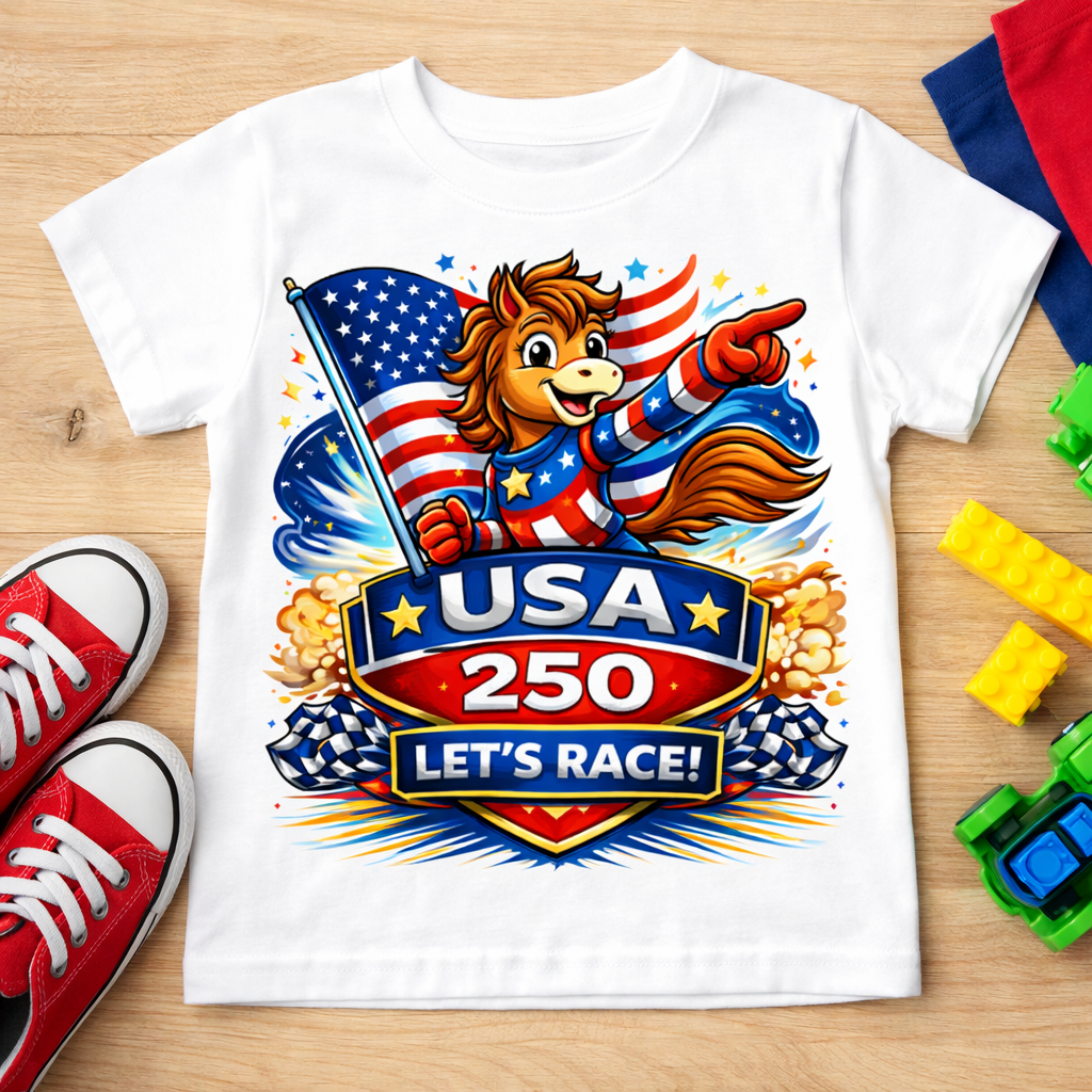 USA250 Kids – Mustang - Limited Drop Tee