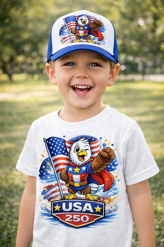 USA250 Kids – Eagle - Limited Drop Tee