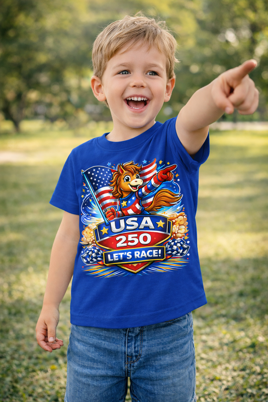 USA250 Kids – Mustang - Limited Drop Tee