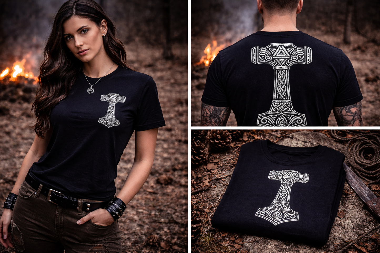 Mjölnir – Norse Hammer T-Shirt