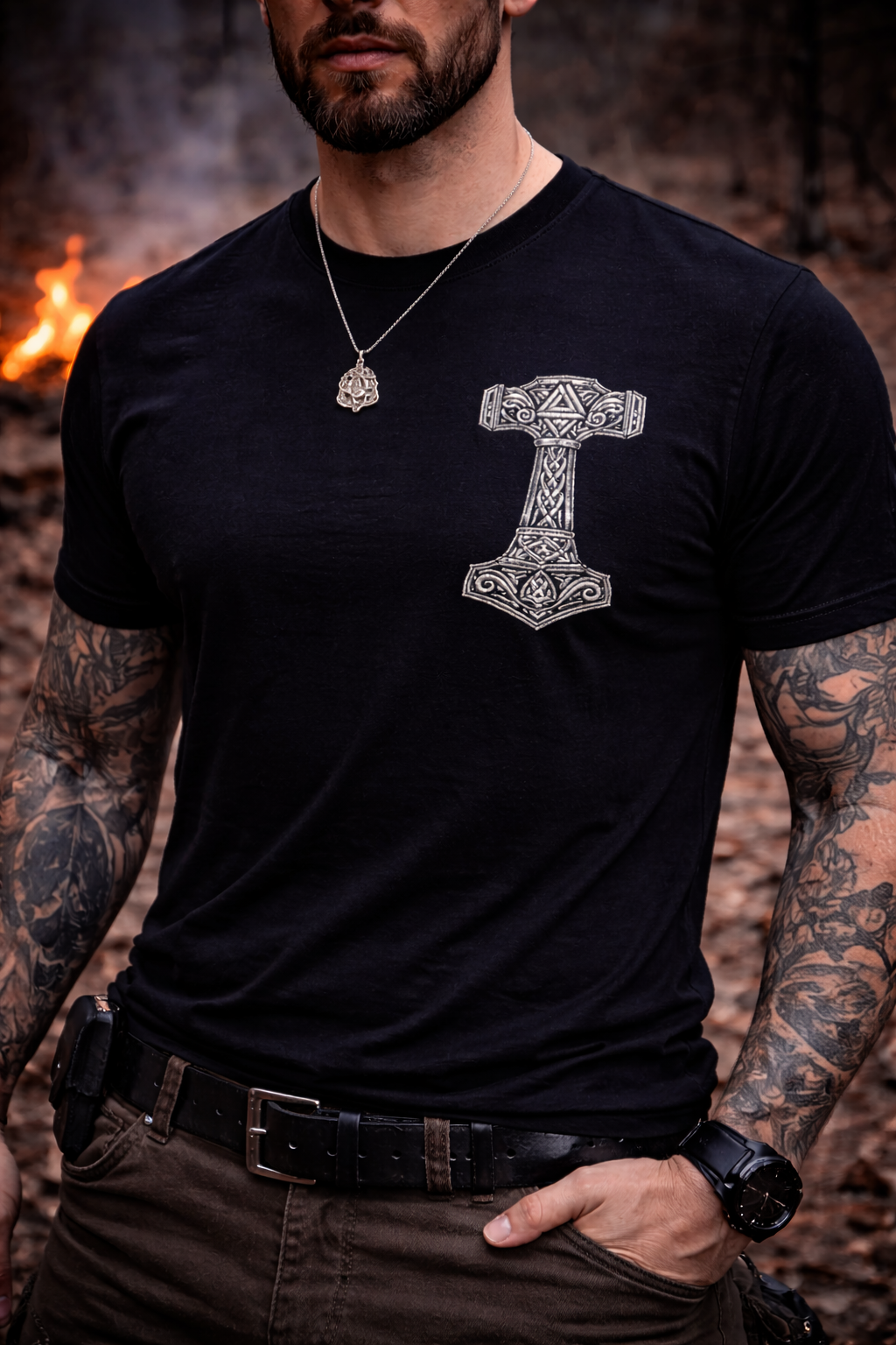 Mjölnir – Norse Hammer T-Shirt
